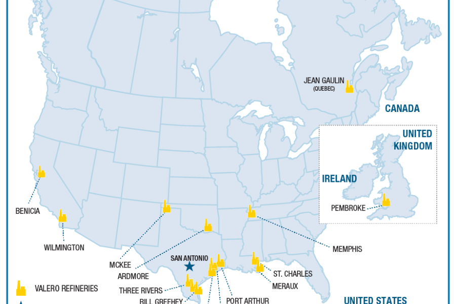 Royal Dutch Shell Refinery Locations